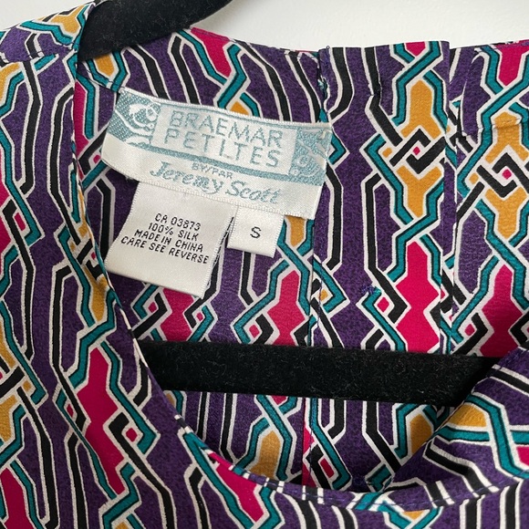 Vintage Silk Blouse - Picture 3 of 4